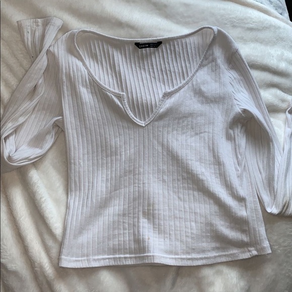 SHEIN white long sleeve🤍 - Picture 2 of 6